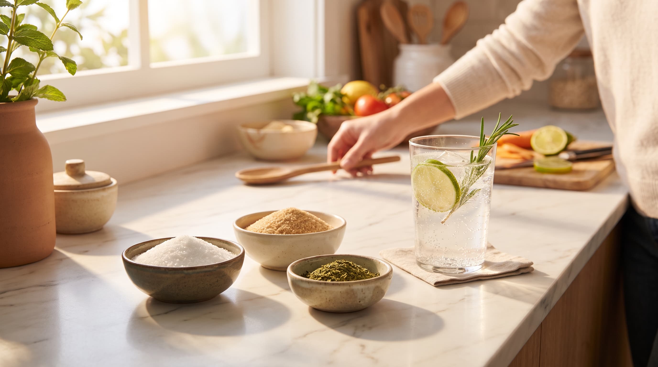 glas med diet cola
